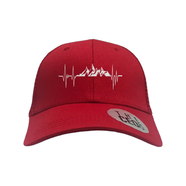 Heartbeat V2 Embroidered Trucker Hat